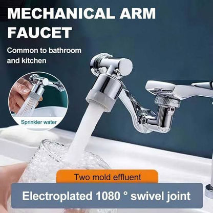 1080 Degree Rotating Robotics Faucet Tap (Suitable for all Directions) with Box